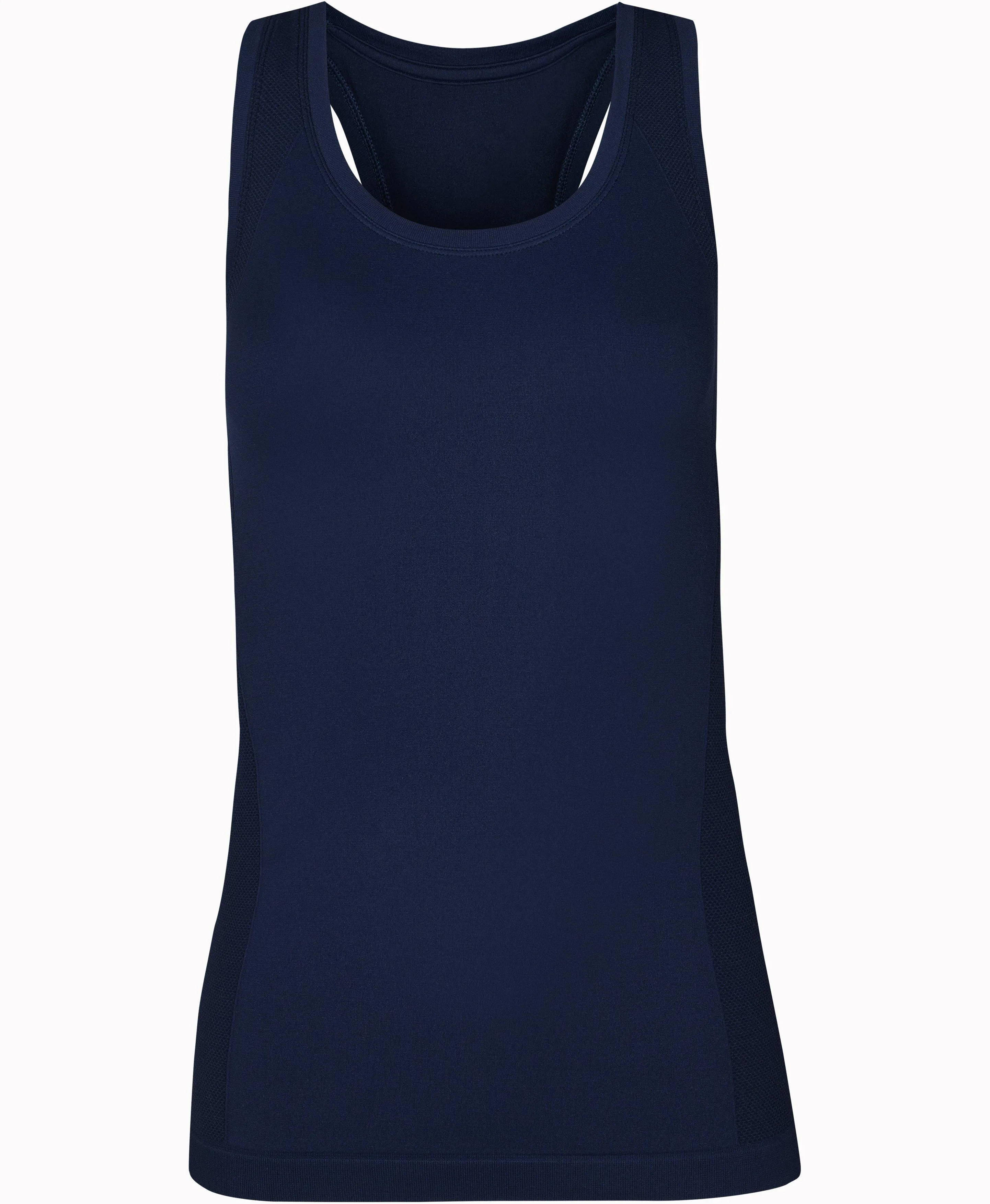 Athlete Crop Seamless Workout Sb6545c Navy-Blue