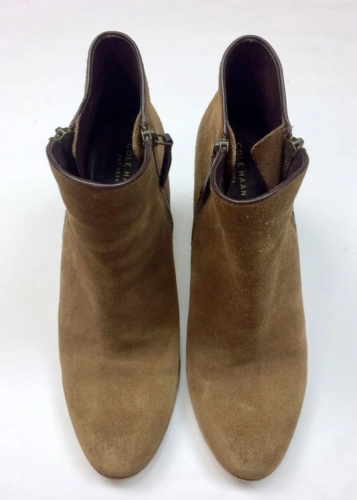 Cole Haan Size 10.5 Brown Suede Ankle Boot