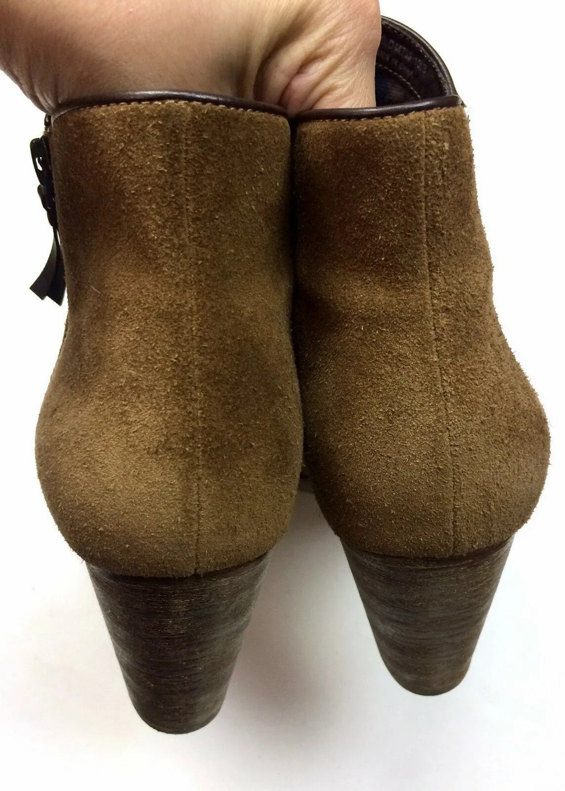 Cole Haan Size 10.5 Brown Suede Ankle Boot