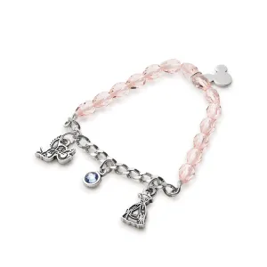 Disney Cinderella Multi-Charm Stretch Bracelet