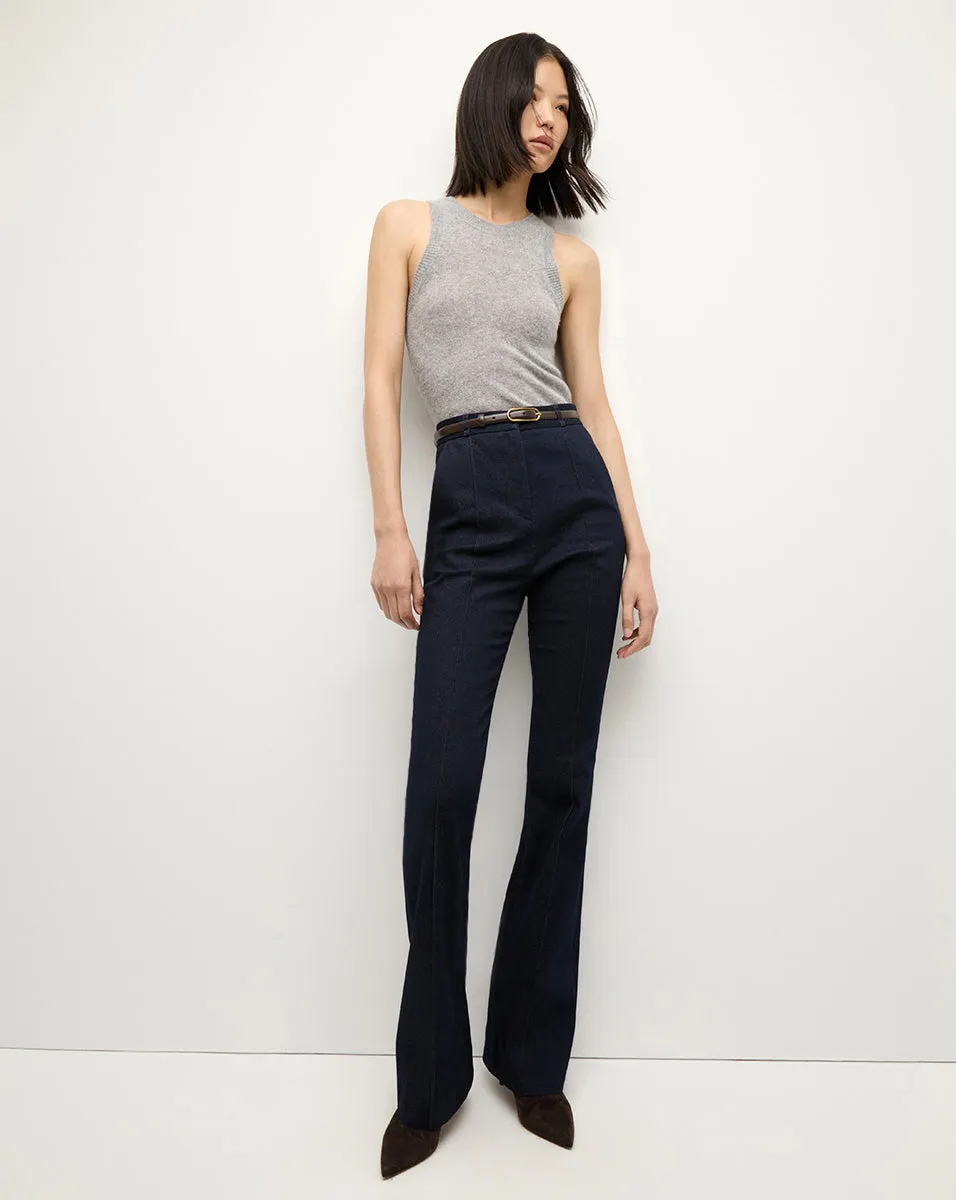 Gracie High-Waisted Belted Denim Pants for Women