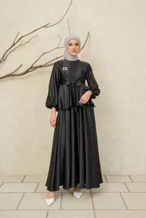 Lavinia Dress (Minor) Ebony