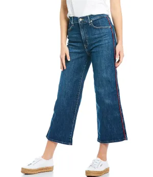 Levi's® Womens Mile High Wide Leg Pipe Down Crop Jeans