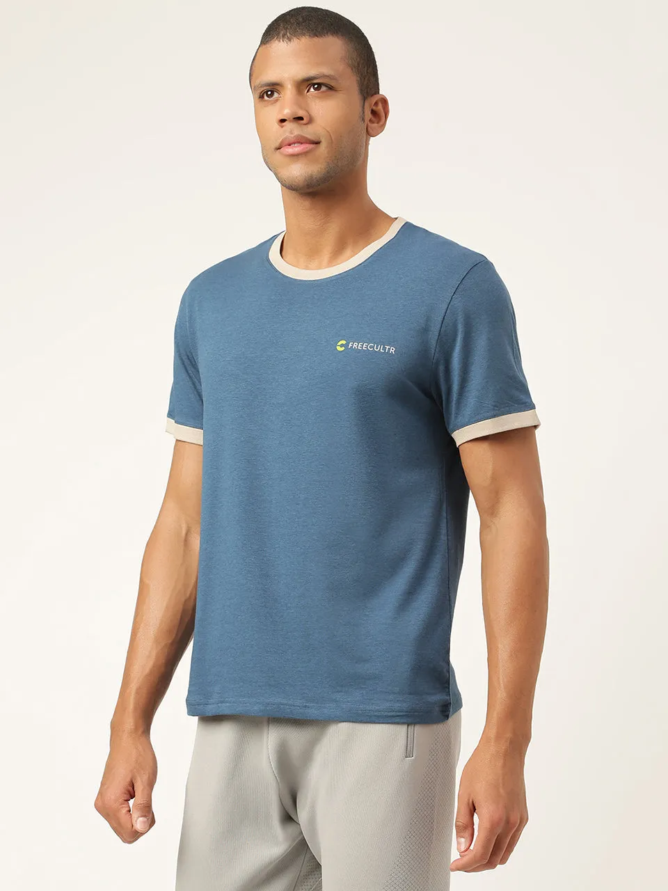 Men's Organic Bamboo Casual Tees - Crew Neck (Pack Of 1)