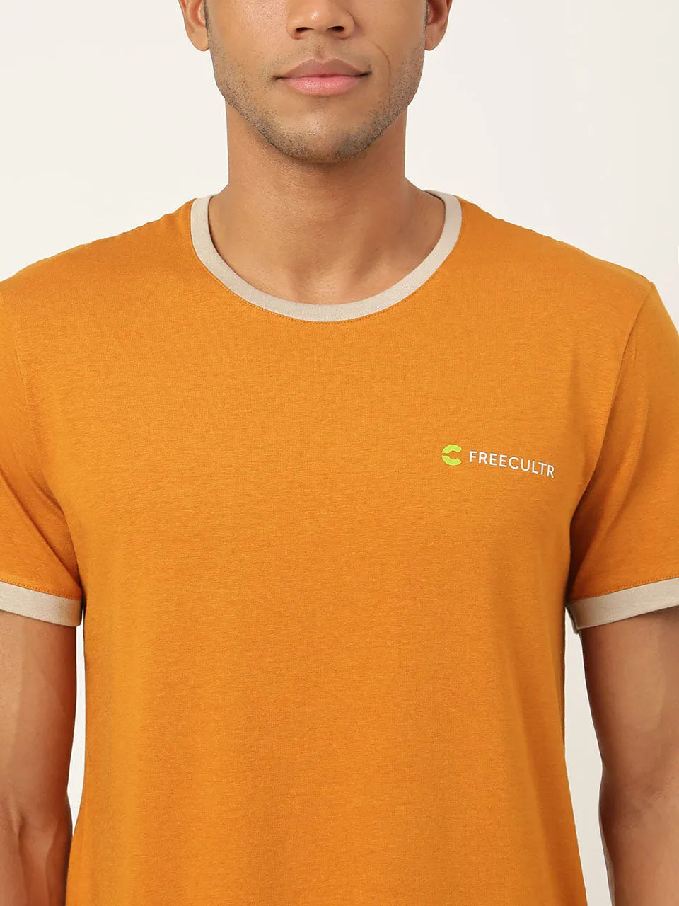 Men's Organic Bamboo Casual Tees - Crew Neck (Pack Of 1)