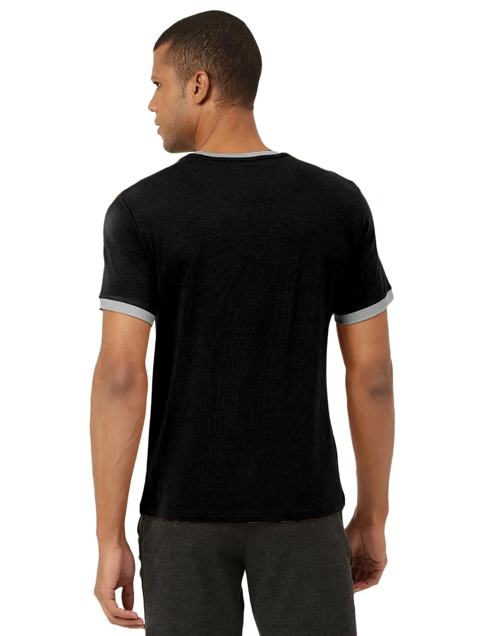 Men's Organic Bamboo Casual Tees - Crew Neck (Pack Of 1)