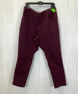 Pants Chinos & Khakis By Cato In Purple, Size: 16