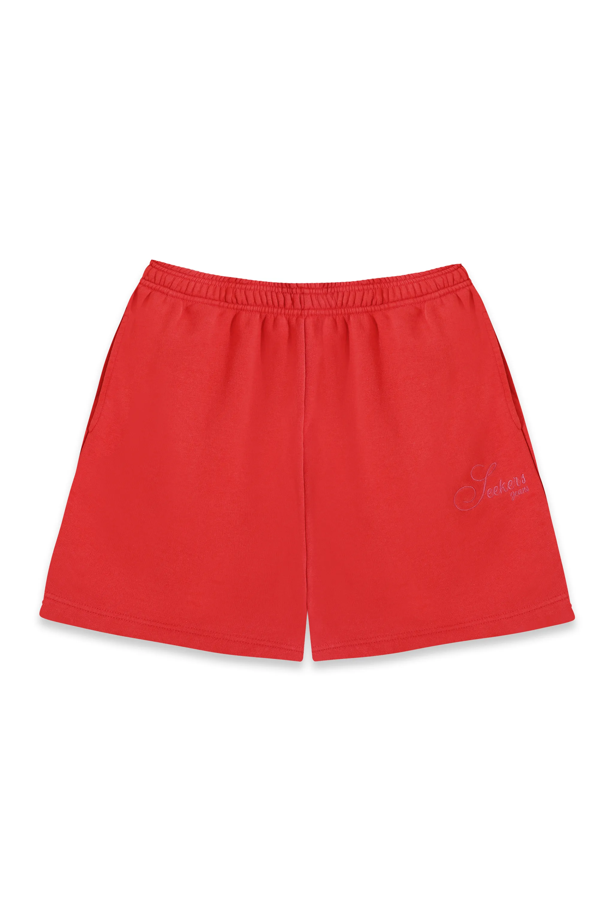 Seekers Washed Sweat Shorts in Jam