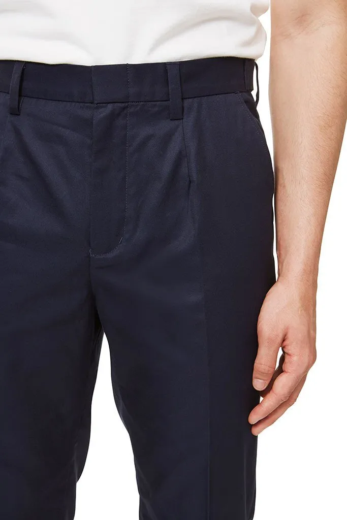 Slim Fit Trousers - Navy