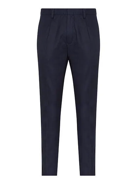 Slim Fit Trousers - Navy