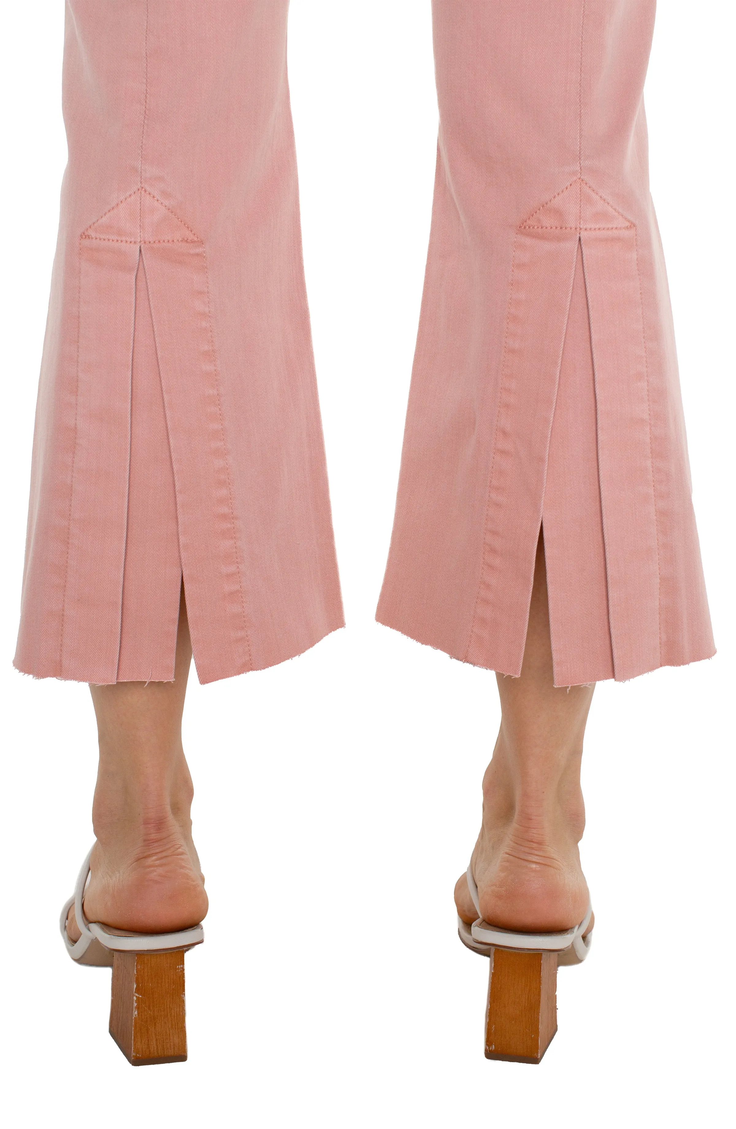 THE GIA GLIDER® CROP FLARE WITH BACK PLEAT